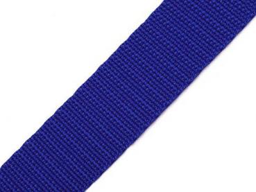 Gurtband 20mm breit Royalblau